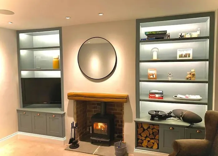 Modern Cottage Style House With Log Burner